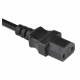 ST7 IEC C17品字尾电源线，适配CCC认证IEC53(RVV) 2×0.75~1.0mm²线缆