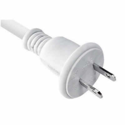 美标NEMA 1-15P白色插头JT-2FC UL认证SJT/SJTO线缆适配家电设备